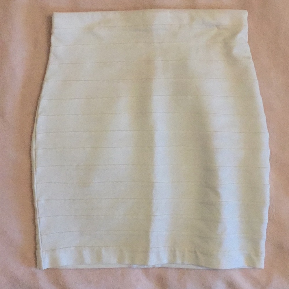 White skirt